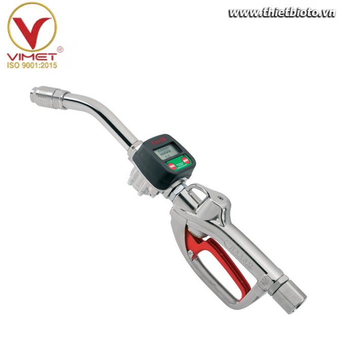 Súng bơm nhớt có đồng hồ đo lượng nhớt bơm Raasm 33147