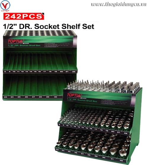 Kệ đựng tuýp 243 chi tiết
