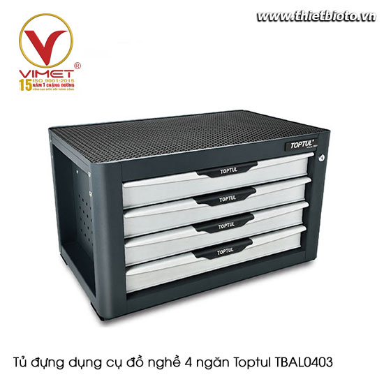 Tủ chứa đồ nghề 4 ngăn Toptul TBAL0403