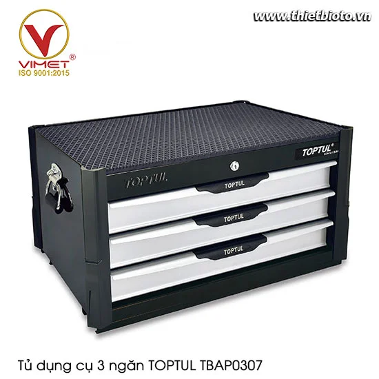 Tủ dụng cụ 3 ngăn rỗng TOPTUL TBAP0307
