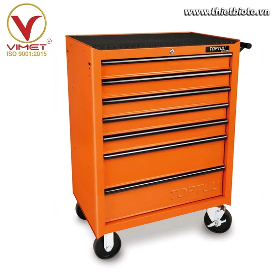 Tủ đựng đồ nghề di động 7 ngăn Toptul TCAJ0705
