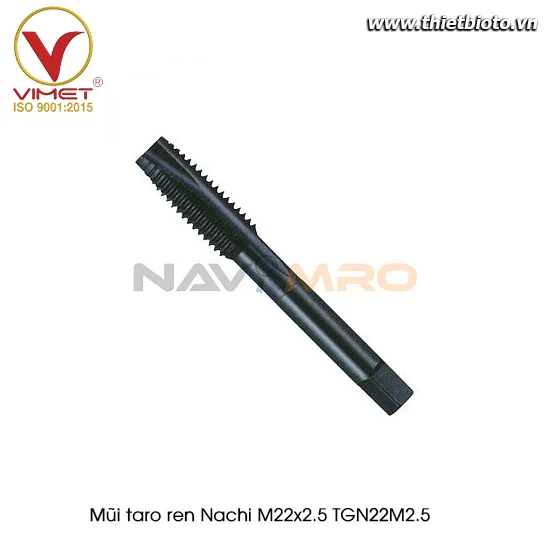 Mũi Taro nachi  M22*2.5