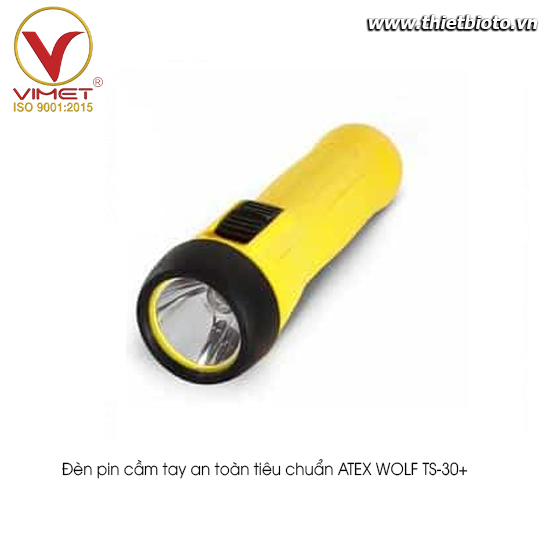 Đèn pin cầm tay an toàn tiêu chuẩn ATEX WOLF TS-30+