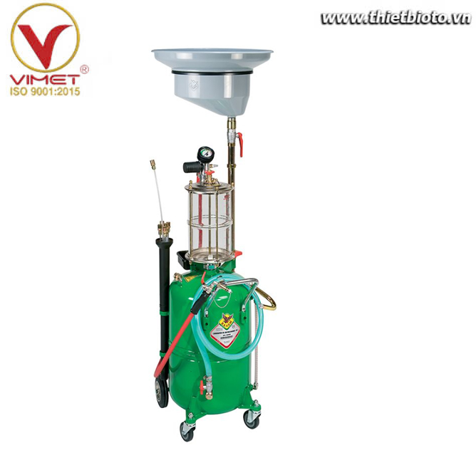 Thiết bị hút nhớt thải bằng khí nén 115 lít Raasm 44116