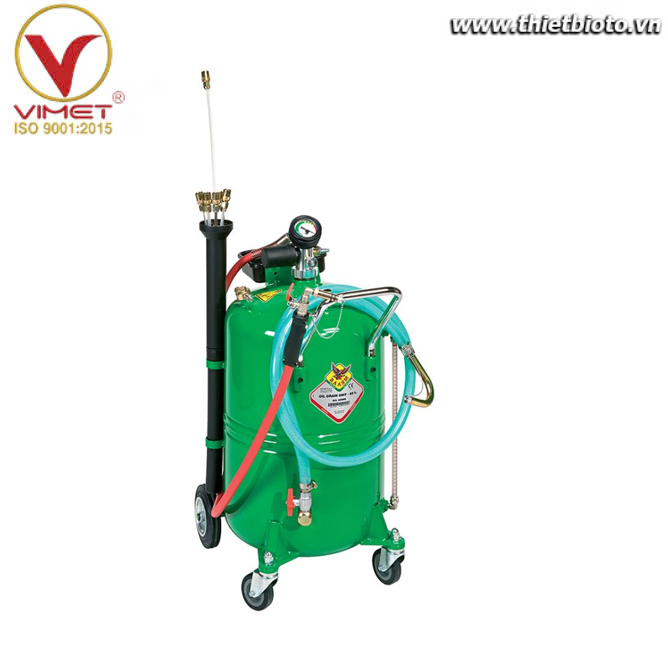 Thiết bị hút nhớt thải bằng khí nén 90 lít Raasm 43090