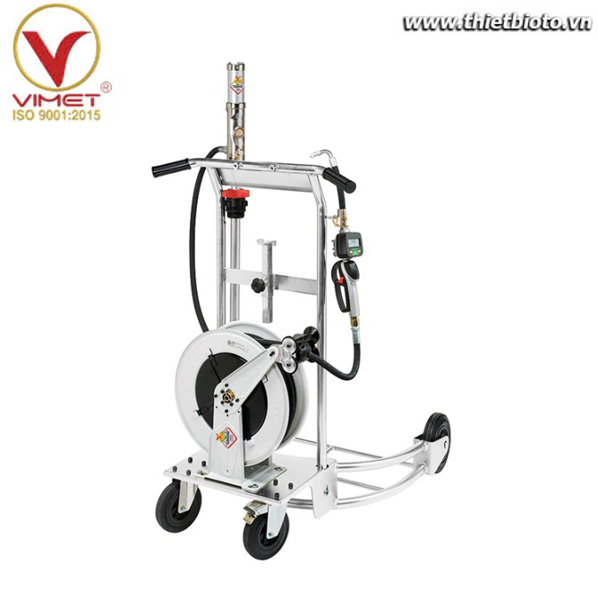 Trụ bơm nhớt di động có đồng hồ đo lưu lượng 14 lít/phút Raasm 35199