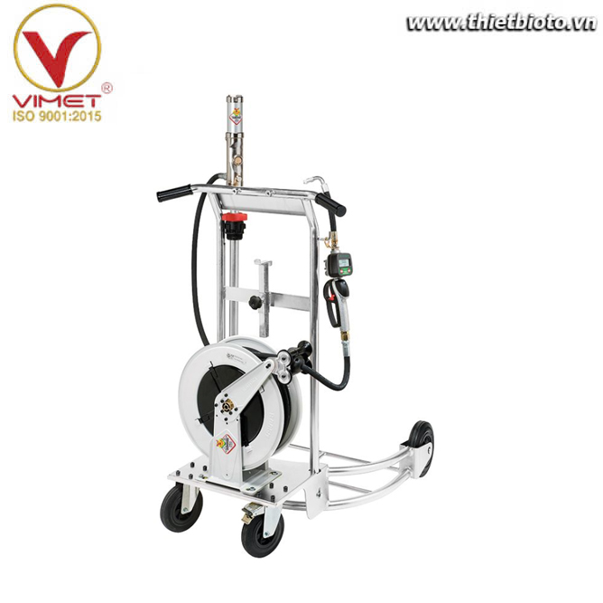 Trụ bơm nhớt di động có đồng hồ đo lưu lượng 20 lít/phút Raasm 35198