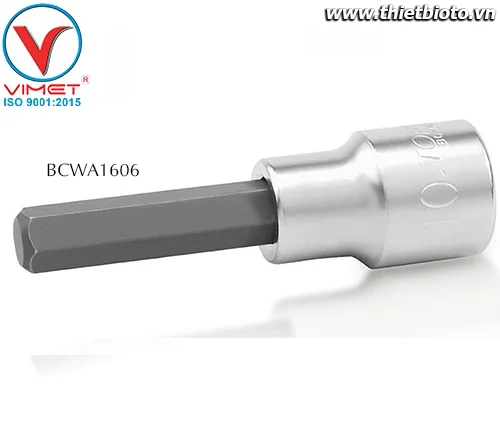 Tuýp mũi vít lục giác 1/2" Toptul BCWA1606