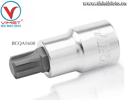 Tuýp mũi vít 1/2" Toptul BCQA1608