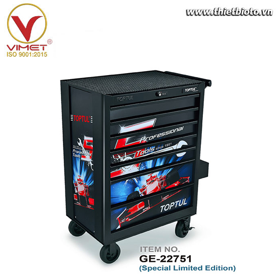 Tủ dung cụ dồ nghề 227 chi tiết TOPTUL GE-22751