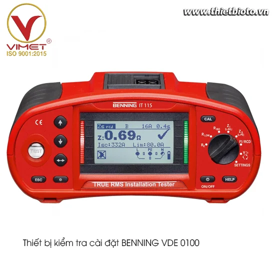 Thiết bị kiểm tra cài đặt BENNING VDE 0100