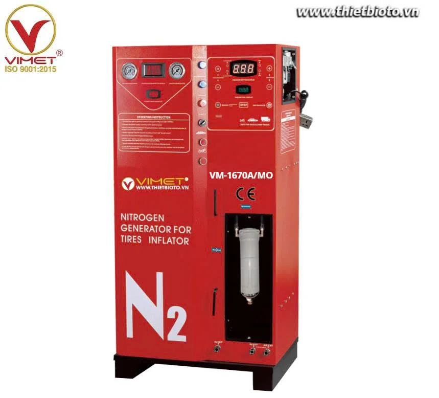 Máy bơm và tạo khí Nito VIMET VM-1670A/MO