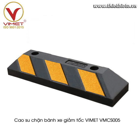 Cao su chặn bánh xe giảm tốc VIMET VMCS005