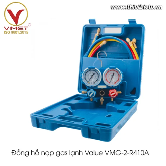 Bộ Đồng hồ nạp gas lạnh Value VMG-2-R410A