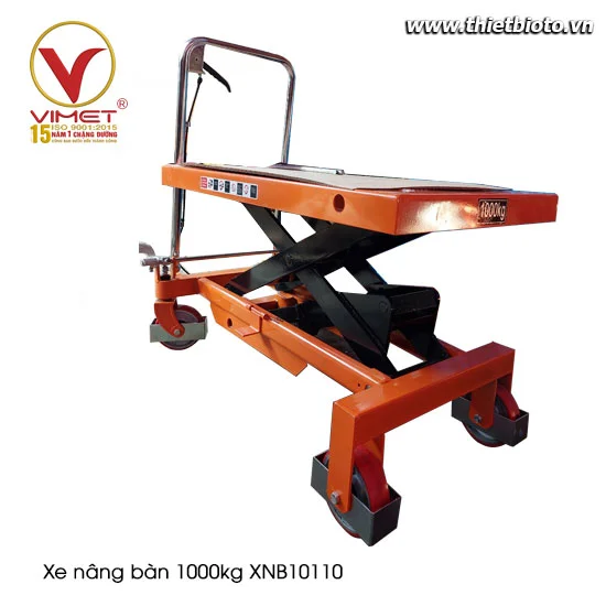 Xe nâng bàn 1000kg XNB10110