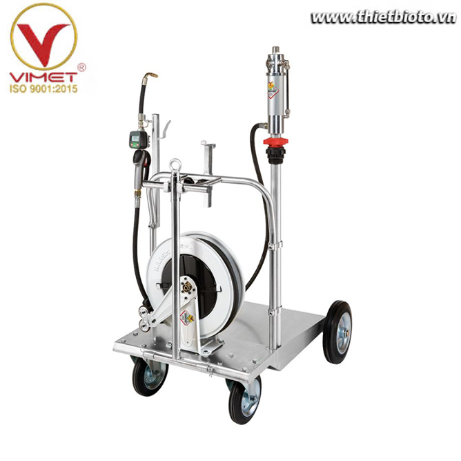 Xe bơm nhớt di động có đồng hồ Raasm 35200 Xe bơm nhớt di động có đồng hồ Raasm 35200