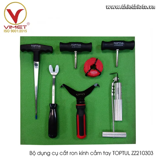 Bộ dụng cụ cắt ron kính cầm tay TOPTUL ZZ210303