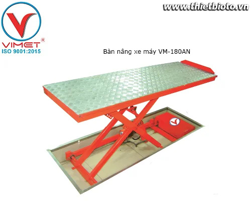 Bàn nâng xe máy âm nền VM-180AN