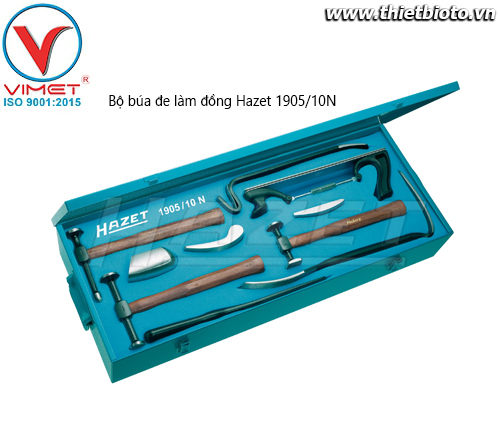 Bộ búa đe làm đồng Hazet 1905/10N