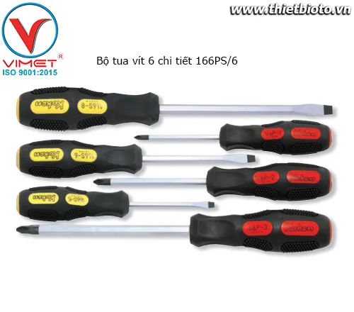 Bộ tua vít 6 chi tiết 166PS/6