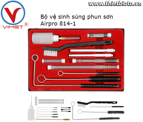 Bộ vệ sinh súng phun sơn Airpro 814-1