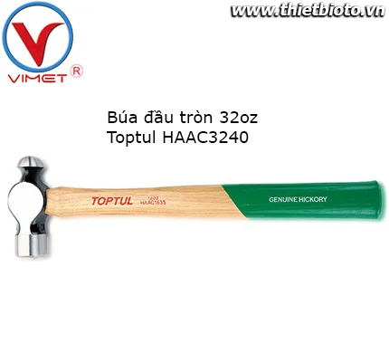 Búa đầu tròn 1kg (32oz) Toptul HAAC3240