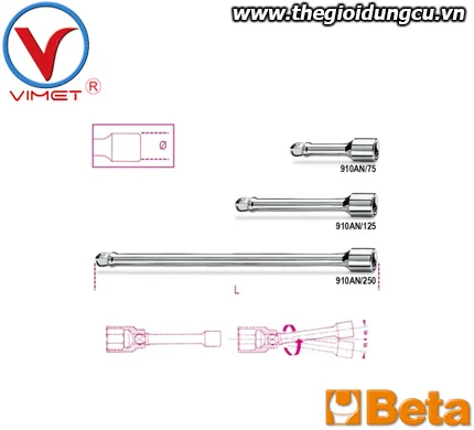 Cần nối 3/8" Beta 910 AN/75
