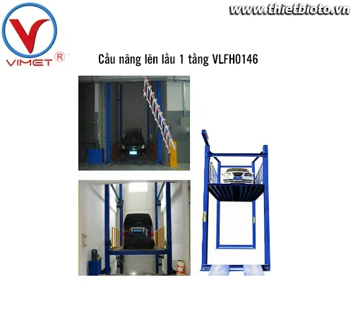 Thang nâng xe lên lầu 1 tầng VFLH0146