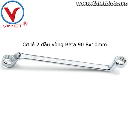 Cờ lê 2 đầu vòng Beta 90 8x10mm