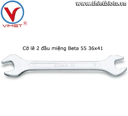 Cờ lê 2 đầu miệng Beta 55 36x41
