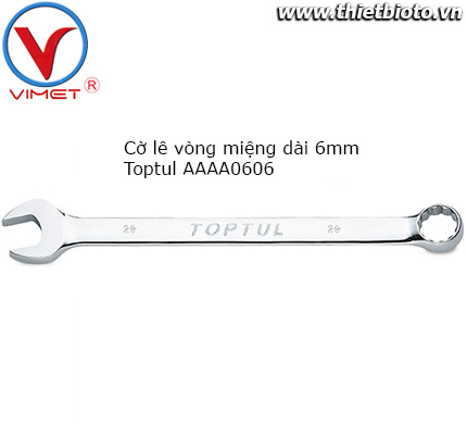 Cờ lê vòng miệng dài Toptul AAAA0606