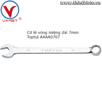 Cờ lê vòng miệng dài Toptul AAAA0707