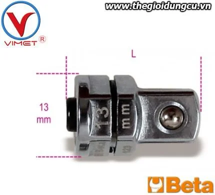 Đầu chuyển 3/8' cho cờ lê tự động Beta 123 Q3/8