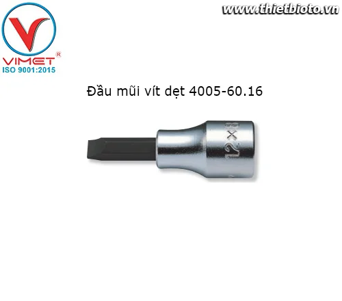 Đầu mũi vít dẹt 4005-60.16