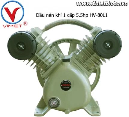 Đầu máy nén khí thấp áp 5.5hp HV-80L