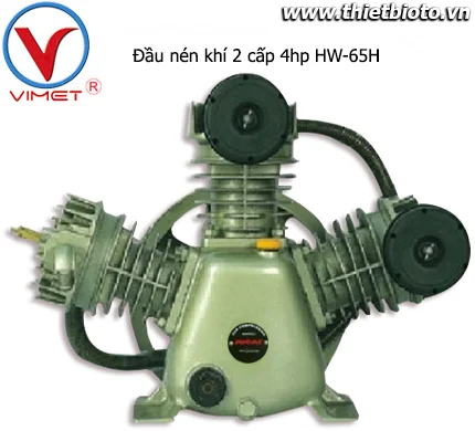 Đầu máy nén khí 2 cấp 4hp HW-65H