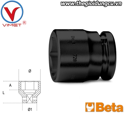 Đầu tuýp Beta 728 17