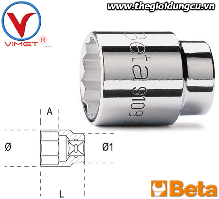 Đầu tuýp Beta 910 B6