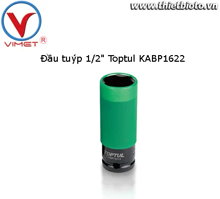Đầu tuýp 1/2" Toptul KABP1622