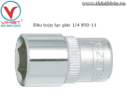 Đầu tuýp lục giác 1/4 Hazet 850-11