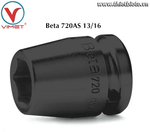 Đầu tuýp lục giác 13/16" Beta 720AS 13/16