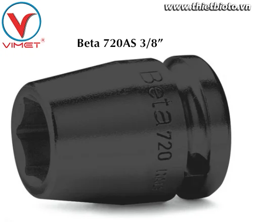 Đầu tuýp lục giác 3/8" Beta 720AS 3/8