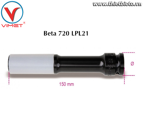 Đầu tuýp lục giác 21mm Beta 720 LPL21