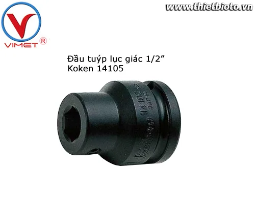 Đầu tuýp lục giác 1/2" Koken 14105