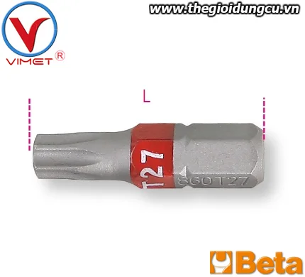 Đầu vít lục giác Beta 860 TX6