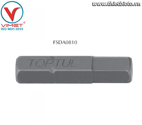 Đầu vít lục giác 1/4" Toptul FSDA0810
