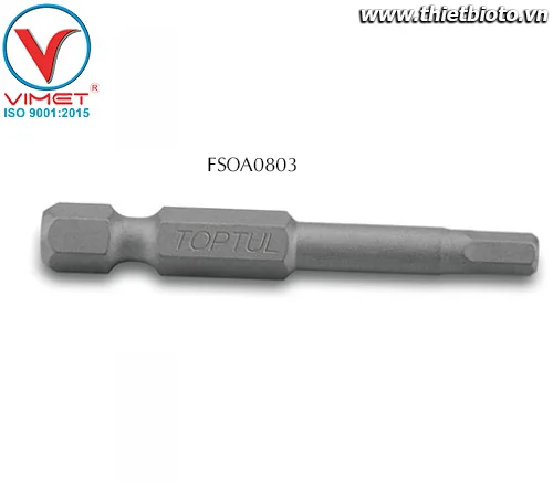 Đầu vít lục giác 1/4" Toptul FSOA0803