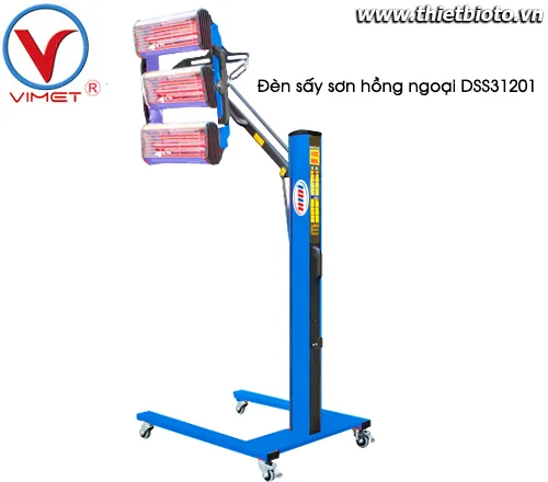 Đèn sấy sơn bằng hồng ngoại 3 bóng DSS31202