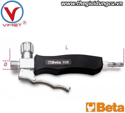 Khò với cần điều khiển van Beta 312 B