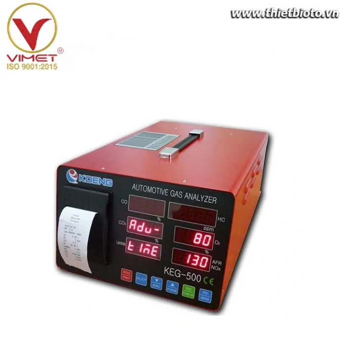 Máy phân tích khí xả động cơ xăng 5 khí KOENG KEG-500